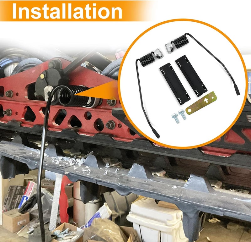 Jetuplusllc Premium Reversible Ice Scratchers 2890644 Single Coil, Compatible with Polaris Snowmobiles MY24 RMK Standard Models - Image 5